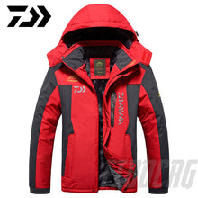 Load image into Gallery viewer, Fishing Clothing Winter Autumn Winter Waterproof Warm Fishing Jackets