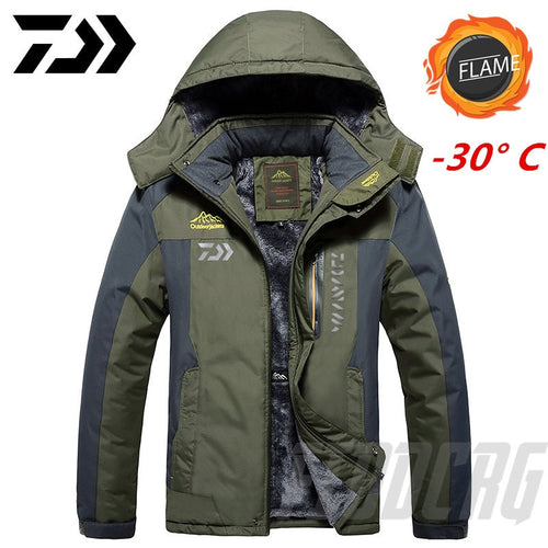 Fishing Clothing Winter Autumn Winter Waterproof Warm Fishing Jackets